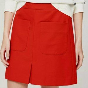 Loft skirt with zip back